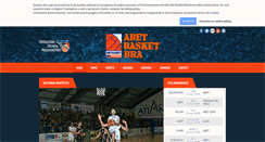 Desktop Screenshot of abetbasket.it